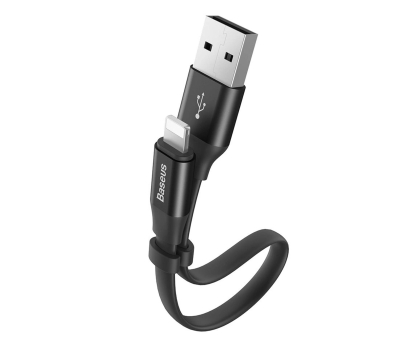 Kabel Baseus Kabel Nimble USB-A / Lightning 2A 0.23 m - czarny